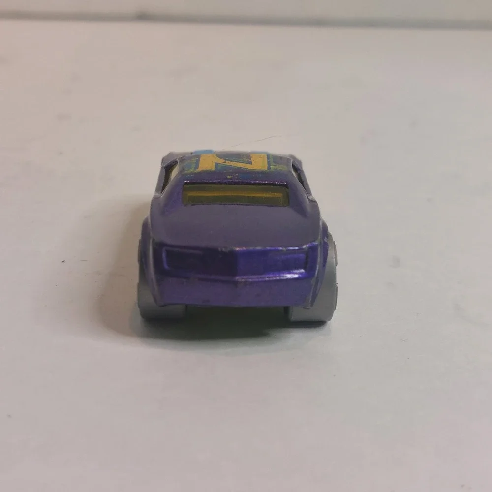 Hot Wheels Bully Goat Art Cars #62 Purple Graffiti Muscle Car Loose